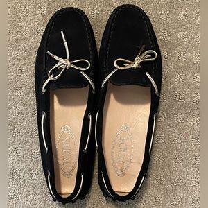 Tod’s suede loafers. Made in Italy.